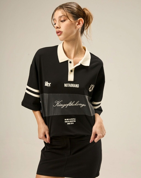 KING OF THE KONGO POLO ELITE BLACK