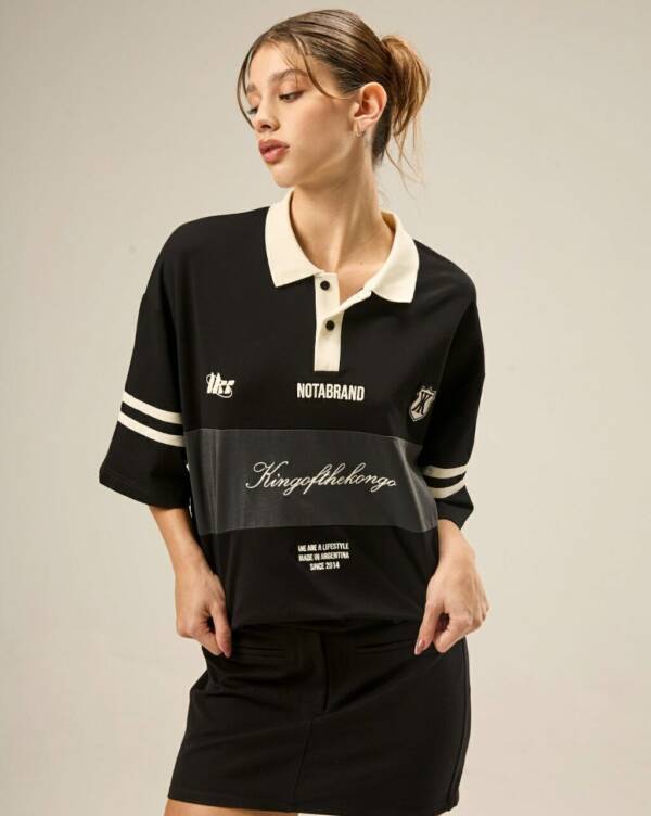 KING OF THE KONGO POLO ELITE BLACK - Image 2