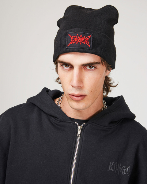 KING OF THE KONGO BEANIE DARKSIDE RED