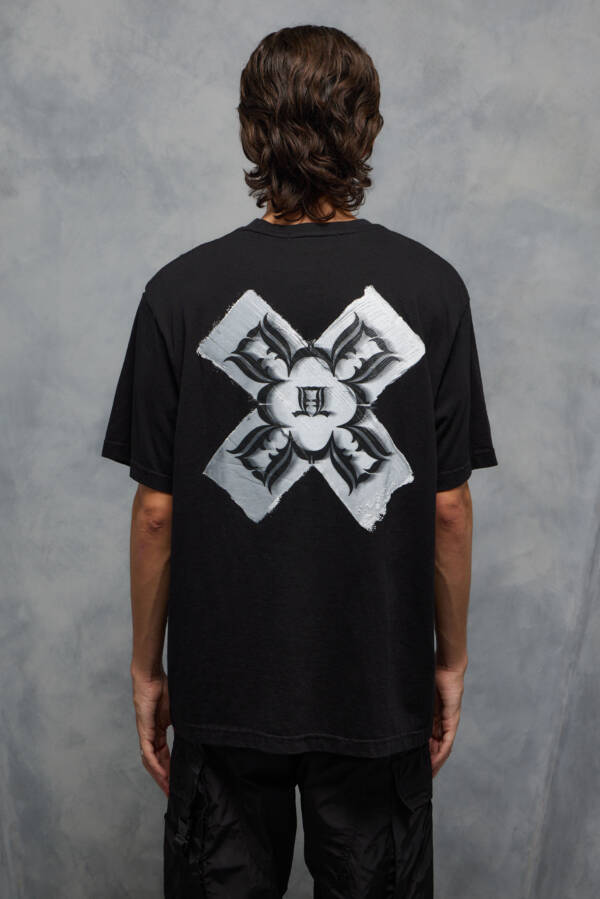 LABEL99 REMERA BRUSH CROSS