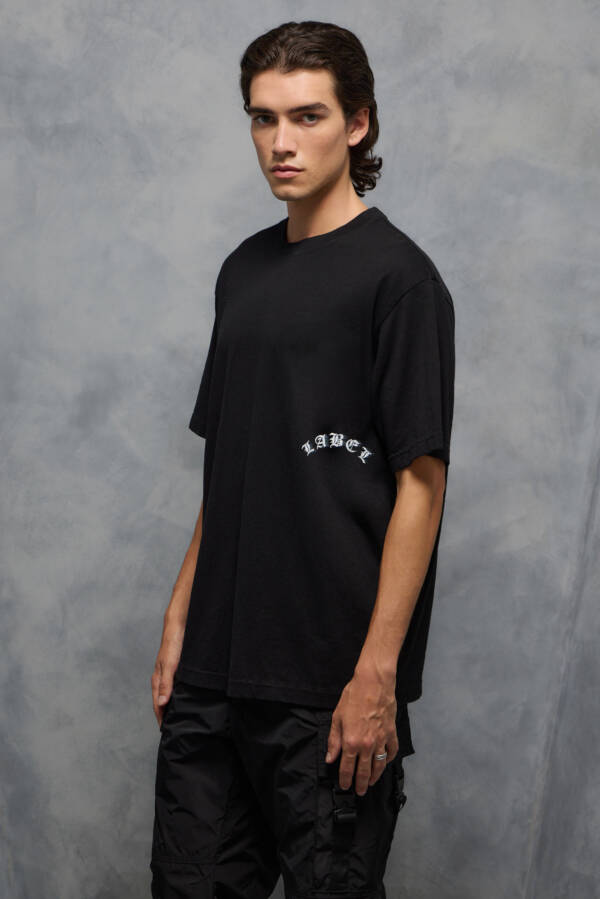 LABEL99 REMERA BRUSH CROSS - Image 5