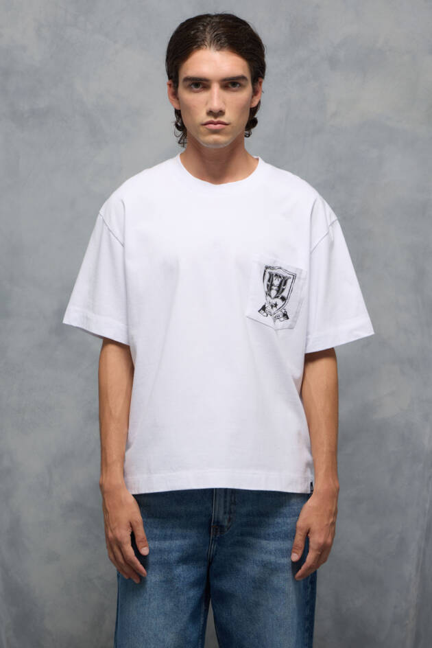 LABEL99 REMERA KINGDOM EMBLEM