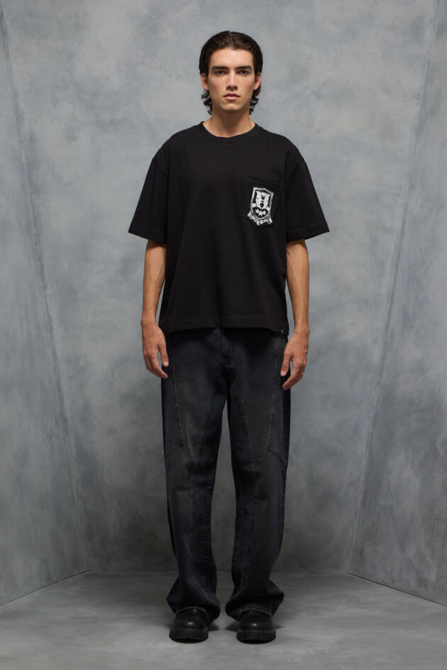 LABEL99 REMERA KINGDOM EMBLEM