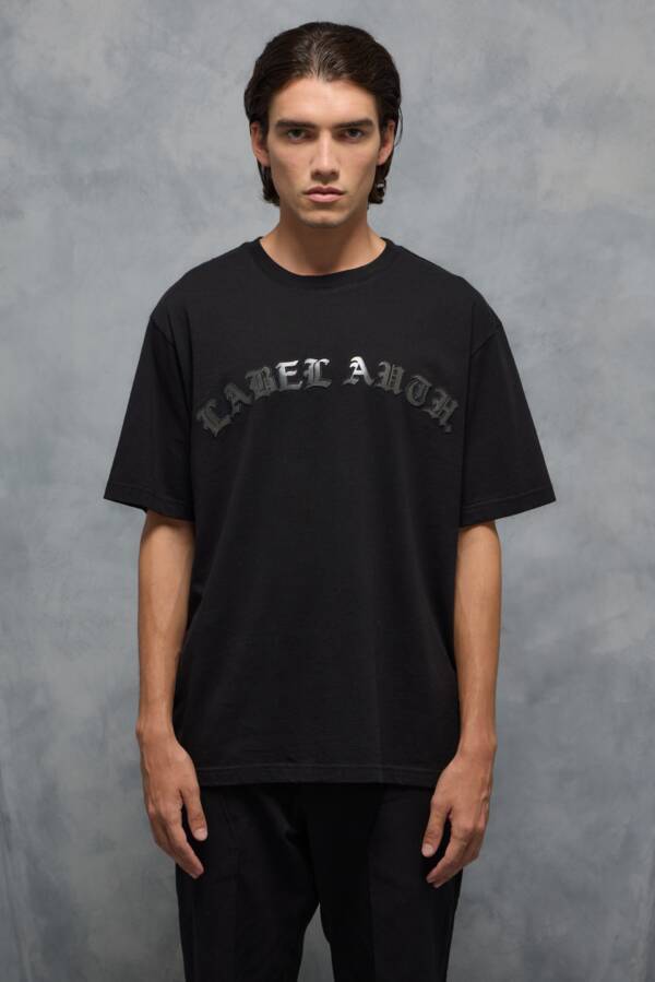 LABEL99 REMERA AUTHENTICS LEATHER