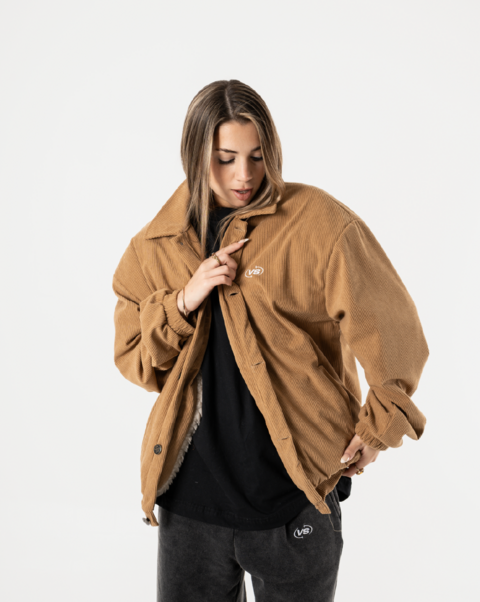 VIEJASCUL CAMPERA CORDEROY NATURAL CHAKET