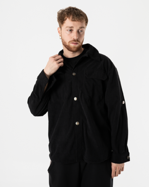 VIEJASCUL CAMISACO CORDEROY NEGRO
