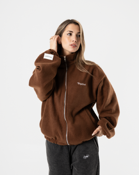 VIEJASCUL CAMPERA ZIP POLAR CHOCOLATE