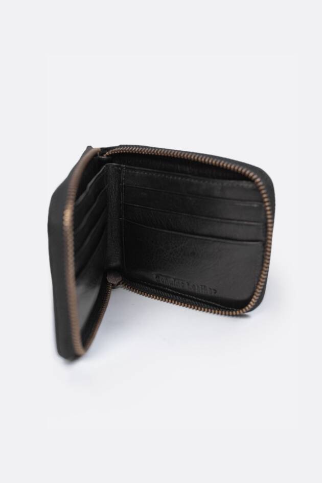 BOWEN FURRED ZIP WALLET