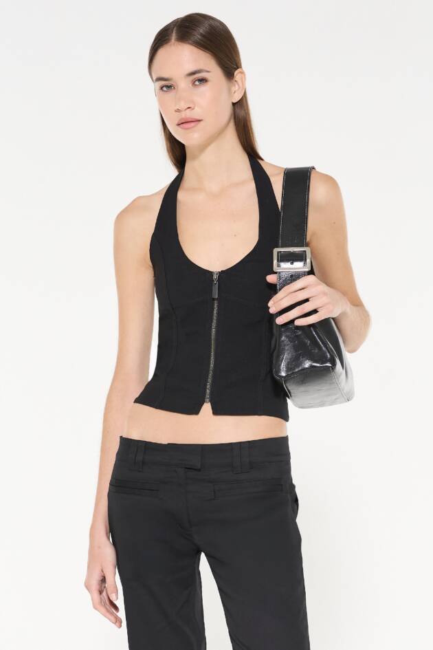 AY NOT DEAD TOP HALTER DREE