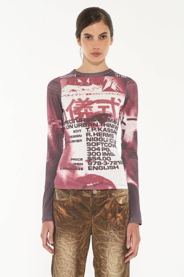 AY NOT DEAD TOP AGNES PRINT