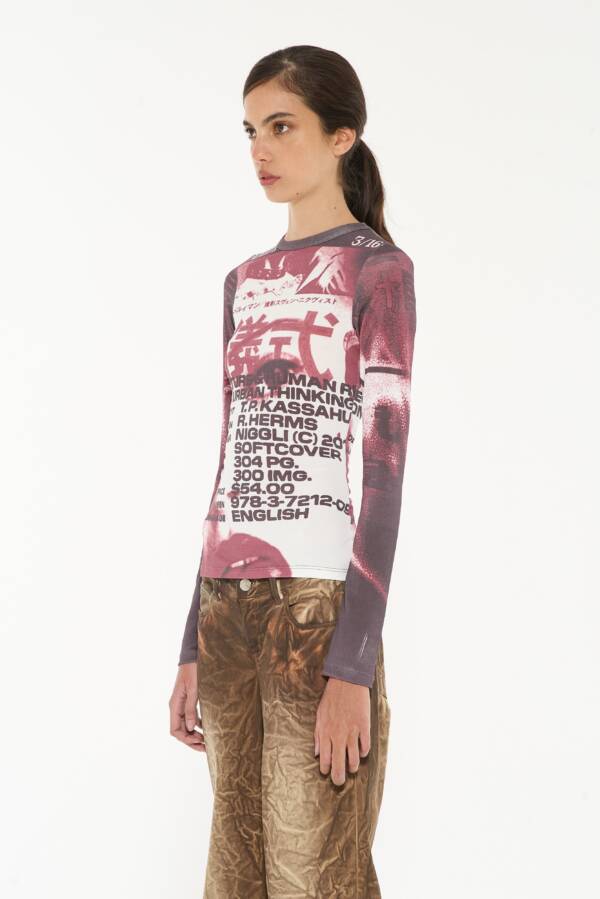 AY NOT DEAD TOP AGNES PRINT - Image 2