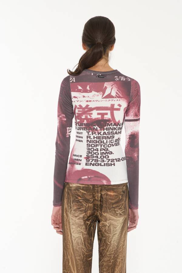 AY NOT DEAD TOP AGNES PRINT - Image 4