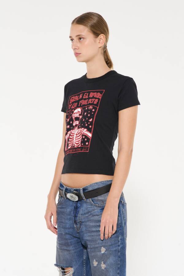 AY NOT DEAD REMERA AMOR Y MUERTE - Image 2