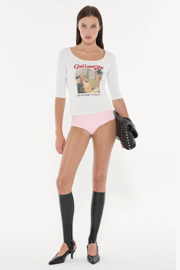AY NOT DEAD REMERA ML GOD