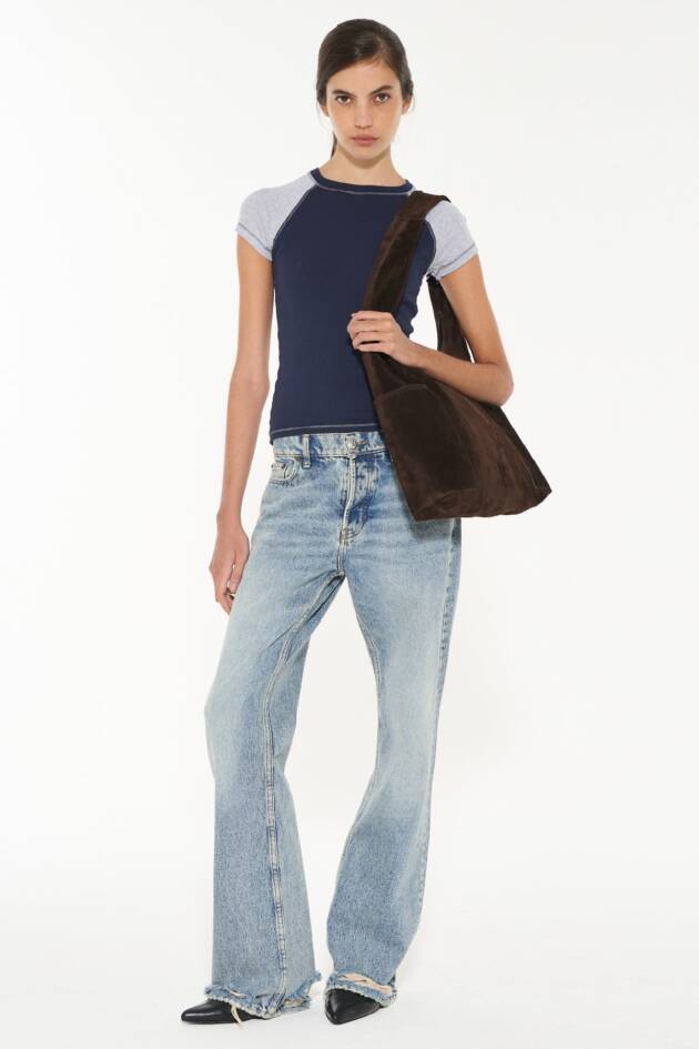 AY NOT DEAD REMERA RAGLAN RIB