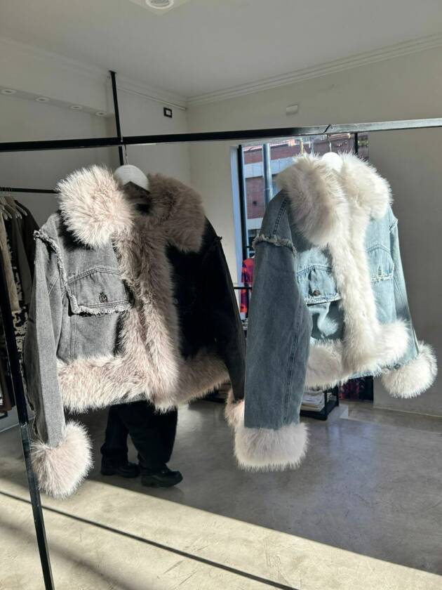 MARIA ANTONIETA CAMPERA OSLO FAUX FUR IMPORTADA