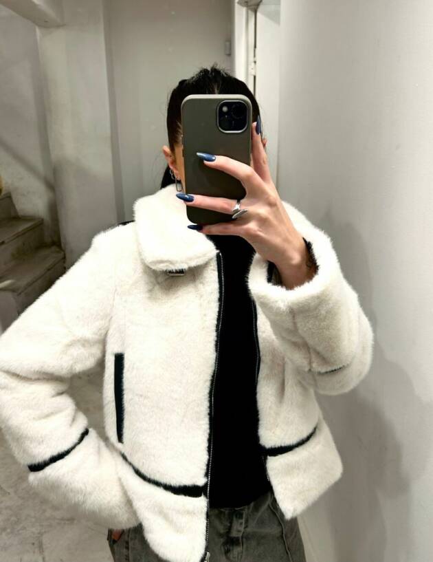MARIA ANTONIETA JACKET IVY FAUX FUR IMPORTADA