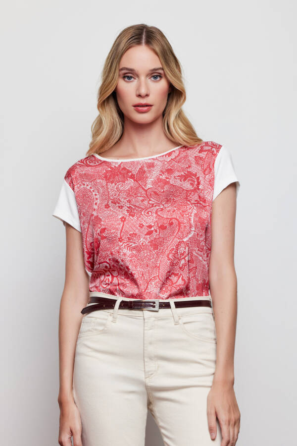 TUCCI TOP CM FLOWER LACE - Image 2