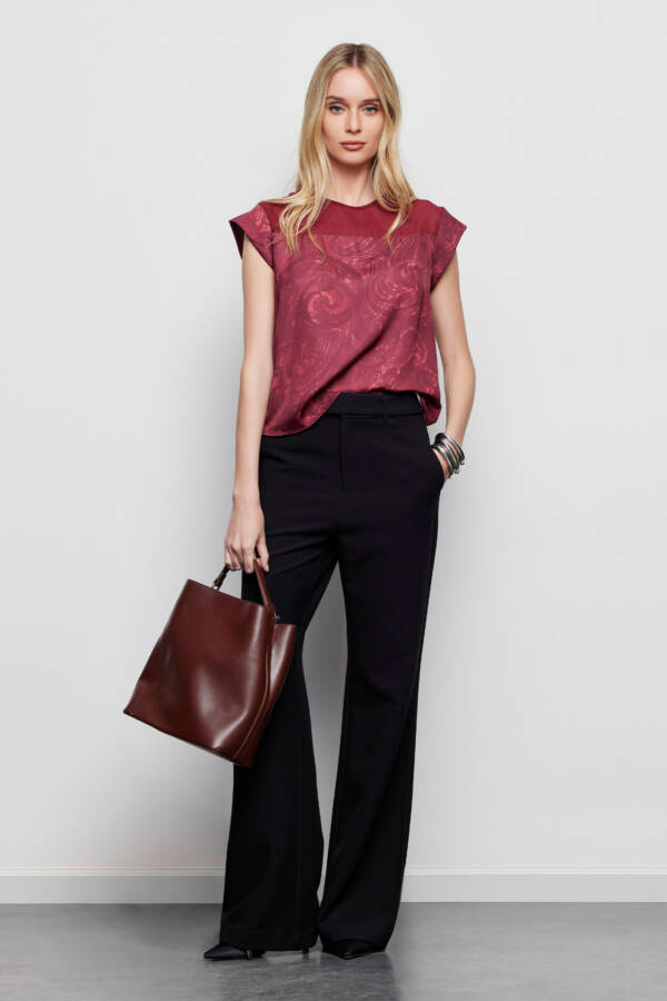 TUCCI TOP CM NEW MOSS PRINT - Image 3