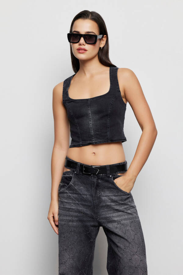 TUCCI TOP GIVEN BLACK - Image 3