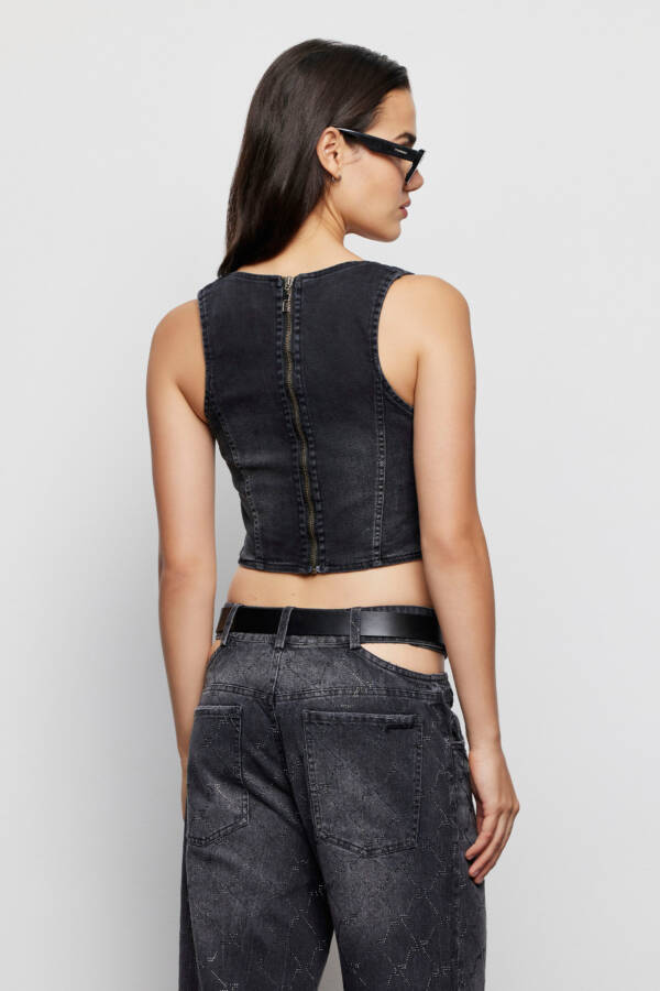 TUCCI TOP GIVEN BLACK - Image 4