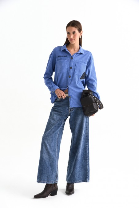 VESNA CAMISA AMENET CELESTE