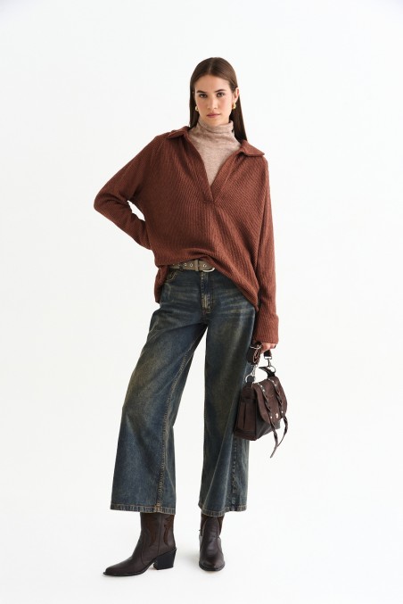 VESNA SWEATER LOKI CHOCOLATE