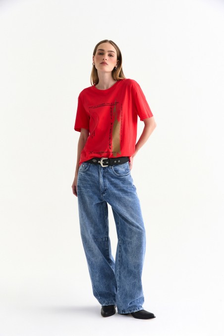 VESNA REMERA DIANA SOUL ROJO