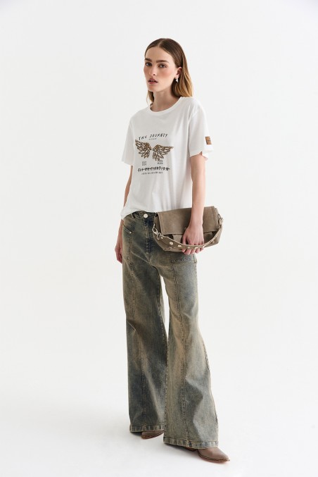 VESNA REMERA HERA ALAS NATURAL