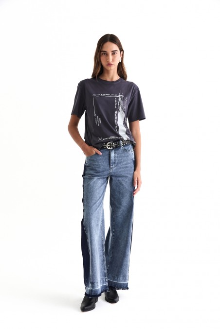 VESNA REMERA DIANA SOUL GRIS TOPO