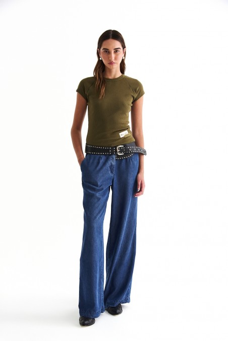 VESNA REMERA VENUS VERDE OLIVA