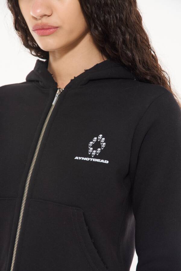 AY NOT DEAD HOODIE ZIPPER FITTED - Image 3