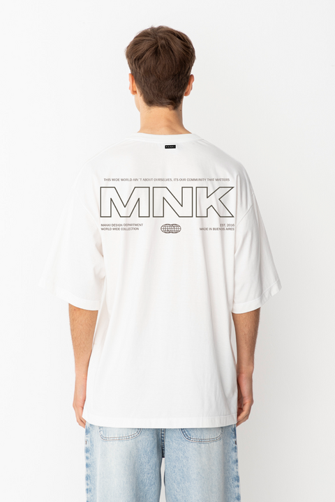 MANKI REMERA MNK BLANCA