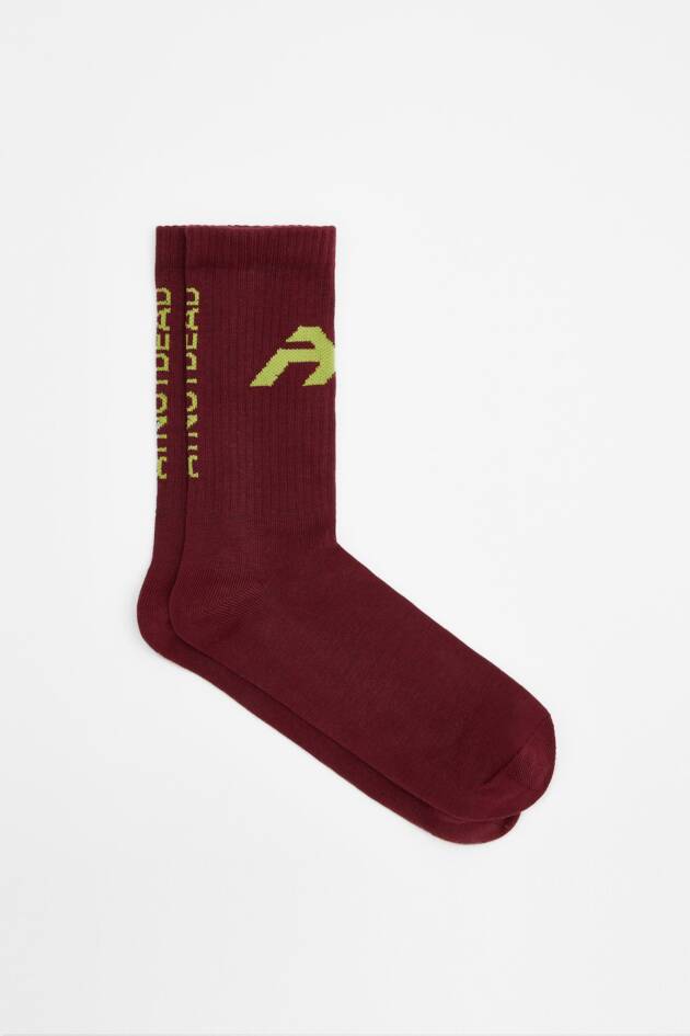 AY NOT DEAD SOCKS LOGO