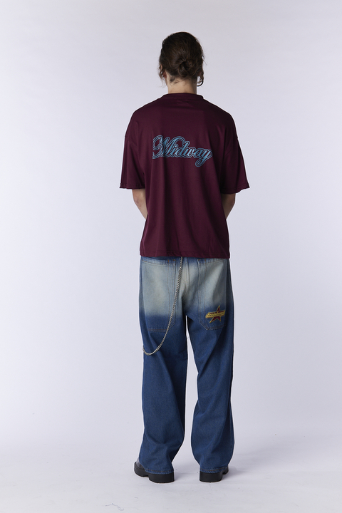 MIDWAY JEAN SUPER BAGGY BEAR STAR