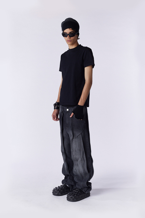 MIDWAY JEAN BAGGY FLAPS