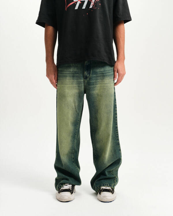 UNDEFINED GREEN TINTED DENIM - Image 2