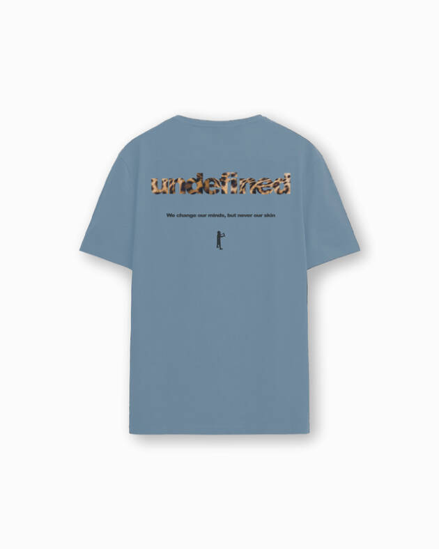 UNDEFINED REMERA HUMAN PRINT - BLUE