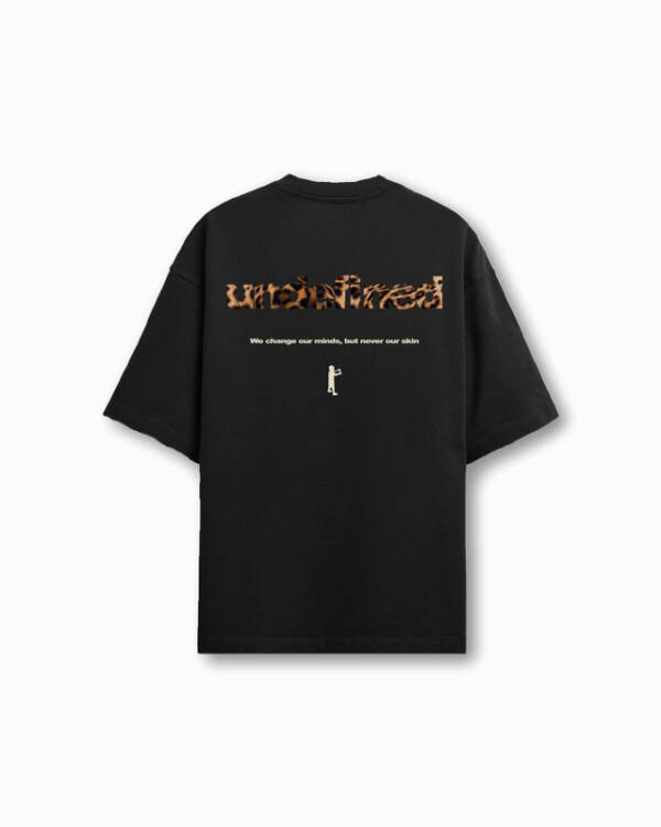 UNDEFINED REMERA HUMAN PRINT - BLACK