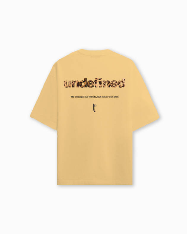 UNDEFINED REMERA HUMAN PRINT - YELLOW