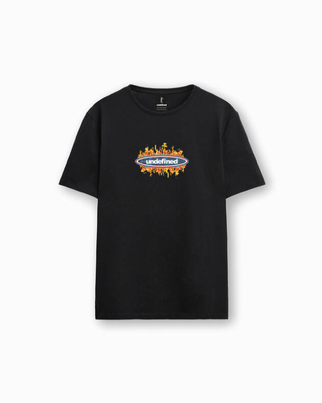 UNDEFINED REMERA U LOGO - BLACK