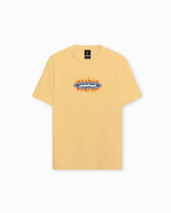 UNDEFINED REMERA U LOGO - YELLOW