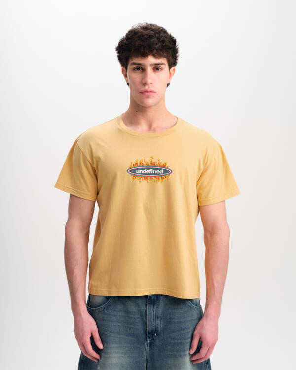 UNDEFINED REMERA U LOGO - YELLOW - Image 3