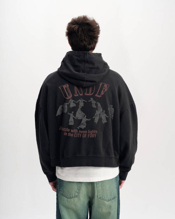UNDEFINED HOODIE FURY - BLACK - Image 3