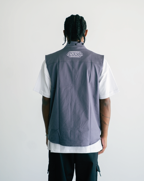 VIEJASCUL EXTINCTION LOGO CHALECO GABARDINA GREY