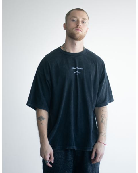 VIEJASCUL REMERA OVERSIZE UNDERWORLD WASHED