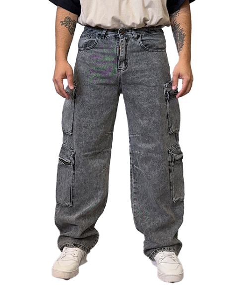 VIEJASCUL JEAN CARGO BAGGY RHYTHM