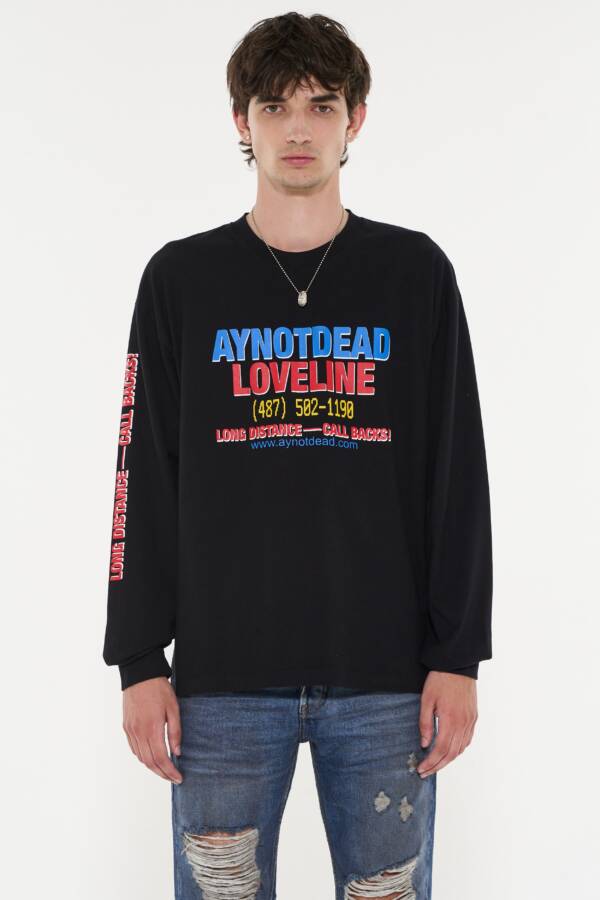AY NOT DEAD REMERA ML LOVELINE
