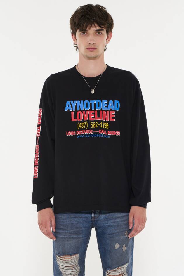 AY NOT DEAD REMERA ML LOVELINE