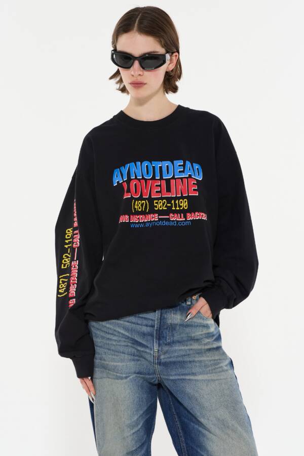 AY NOT DEAD REMERA ML LOVELINE - Image 2